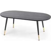 Konferenční stolek EMBER - černý/zlatý