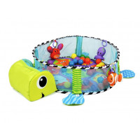 Dětská hrací podložka s bazénkem 3v1 - Želva