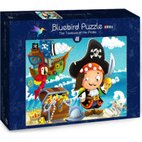 BLUEBIRD Puzzle Poklad pirátů 48 dílků