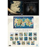 4D Cityscape 4D puzzle Hra o trůny: Westeros mini 367 dílků