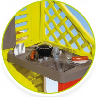 SMOBY Zahradní domeček Nature s kuchyní