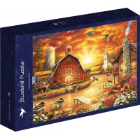 BLUEBIRD Puzzle Farma za úsvitu 3000 dílků