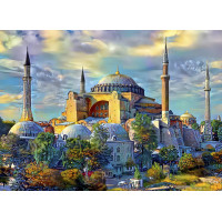 BLUEBIRD Puzzle Hagia Sophia, Istanbul, Turecko 1000 dílků