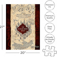 AQUARIUS Puzzle Harry Potter: Pobertův plánek 1000 dílků