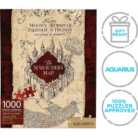 AQUARIUS Puzzle Harry Potter: Pobertův plánek 1000 dílků