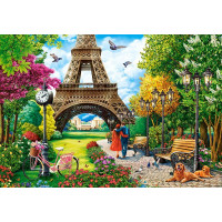 CASTORLAND Puzzle Jaro v Paříži 1000 dílků
