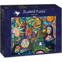 BLUEBIRD Puzzle Kultovní cestování 1000 dílků