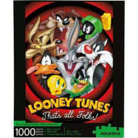 AQUARIUS Puzzle Looney Tunes: To je vše, přátelé! 1000 dílků