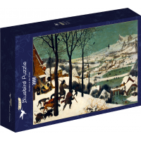 BLUEBIRD Puzzle Lovci ve sněhu (1565) 3000 dílků