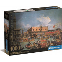 CLEMENTONI Puzzle Návrat Bucintora do přístavu na svátek Nanebevstoupení 1000 dílků