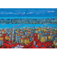 ART PUZZLE Puzzle Příběh Istanbulu 1000 dílků