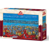 ART PUZZLE Puzzle Příběh Istanbulu 1000 dílků