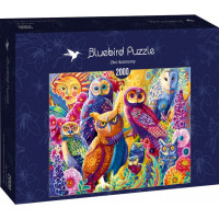 BLUEBIRD Puzzle Soví samospráva 2000 dílků