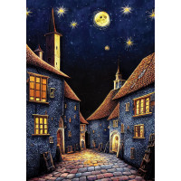 ART PUZZLE Puzzle Středověká noc Chánů 500 dílků
