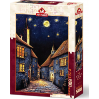 ART PUZZLE Puzzle Středověká noc Chánů 500 dílků