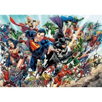 AQUARIUS Puzzle Svět DC Comics 3000 dílků