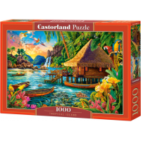 CASTORLAND Puzzle Tropický ostrov 1000 dílků
