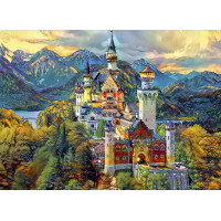 BLUEBIRD Puzzle Neuschwanstein 1000 dílků