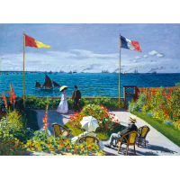 BLUEBIRD Puzzle Zahrada v Sainte-Adresse (1867) 3000 dílků
