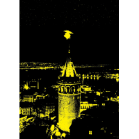 ART PUZZLE Svítící puzzle Galatská věž 1000 dílků
