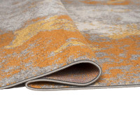 Moderní kusový koberec SPRING Splash - oranžový
