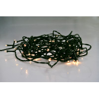 LED vánoční řetěz - 300 LED - barva teplá bílá
