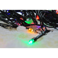 LED venkovní vánoční řetěz - 500 LED - 8 funkcí - časovač