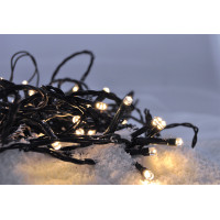 LED vánoční řetěz - 500 LED - barva teplá bílá