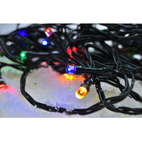 LED venkovní vánoční řetěz - 200 LED - 8 funkcí - časovač