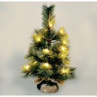 Vánoční stromek 45 cm - 15 LED - časovač