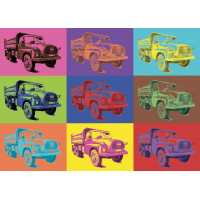 DINO Puzzle Pop Art: Tatra 1000 dílků