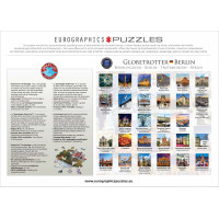 EUROGRAPHICS Puzzle Světoběžník - Berlín 1000 dílků
