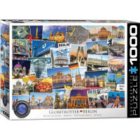 EUROGRAPHICS Puzzle Světoběžník - Berlín 1000 dílků