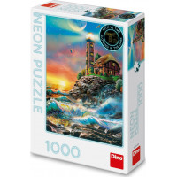 DINO Svítící puzzle Maják 1000 dílků