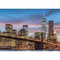 DINO Svítící puzzle New York 1000 dílků