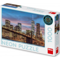 DINO Svítící puzzle New York 1000 dílků