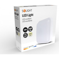 LED venkovní osvětlení čtvercové - 20 W - 1500 lm - 4000 K