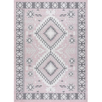 Kusový koberec Sion Sisal Aztec 3007 pink/ecru