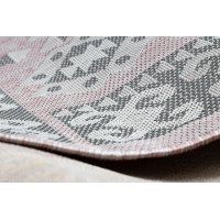 Kusový koberec Sion Sisal Aztec 3007 pink/ecru