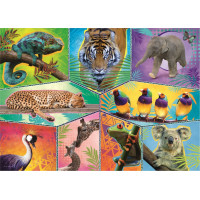 TREFL Puzzle Animal Planet: Svět exotických zvířat 200 dílků