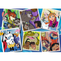 TREFL Puzzle Disney 100 let: Postavičky Disney 200 dílků