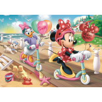 TREFL Puzzle Minnie Mouse: Na pláži 200 dílků