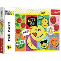 TREFL Puzzle Smiley: Šťastný Smiley 200 dílků