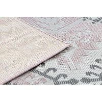 Kusový koberec Sion Sisal Aztec 3007 pink/ecru