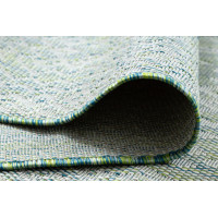 Kusový koberec Sion Sisal Aztec 22184 green/blue/ecru