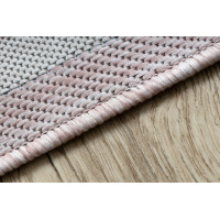 Kusový koberec Sion Sisal Labirinth 22376 pink/ecru