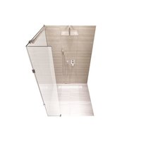 Koupelnová pevná zástěna AERO PLUS 90 cm MAT