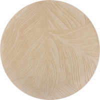 Kusový koberec Solace Lino Leaf Natural kruh