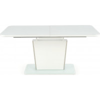 Jídelní stůl LEON 160(200)x90x76 cm - rozkládací - bílý