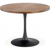 Jídelní stůl CARLO 100x75 cm - ořech/černý